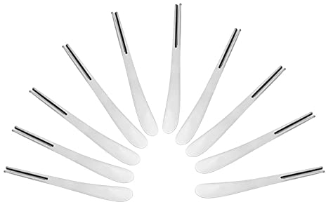 10 Pezzi Forchette in Acciaio, Forchette per Lumache 2 Forchette per Antipasti da Degustazione Portatili Forchette da Cocktail per Insalata di Frutta per Viaggi di Festa, 5 Pollici