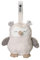 Tommee Tippee Mini-Einschlafhilfe für Unterwegs mit CrySensor, 6 Beruhigende Geräusche, USB-Aufladbar und Waschmaschinenfest, Ollie die Eule