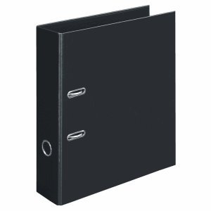 Veloflex 4142280 Kartonschachtel schwarz - Kartonmappe, Karton, schwarz, A4, 560 Blatt, 6 cm, 284 mm