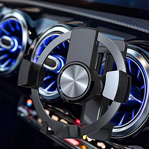 ICAILIN Handyhalterung Auto für Autohalterung Runde lüftung KFZ Handy Halterung für Mercede Benz A/B/C/E/S-Klasse/W206/MINI Cooper Audi zubehör für iPhone Samsung