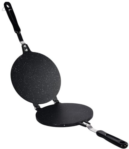 BESTonZON Gaufrier Antiadhésif Pour Gâteaux Et Œufs Outil De Cuisson Double Face Pour Préparer Cornets De Glace Et Moule à Pâtisserie Maison