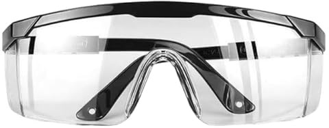 Surlunettes de Sécurité 12 PièCes Lunette de Protection Travail - Contre Gouttelettes Lunettes Anti-PoussièRe - Branches Réglables Pour Un Usage Quotidien, Bricolage, Laboratoire, Soudage, Meulage
