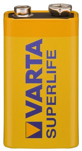 Varta Superlife Pile alcaline 6LR61, 9V