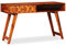 vidaXL Akazie-Holz Massiv Schreibtisch mit 1 Schublade 1 Ablagefach Bürotisch PC Tisch Arbeitstisch Laptoptisch Computertisch 118x50x76cm