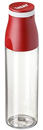 Tatay Botella Urban Drink de 650 ml, Hermética, de Tritán, Libre de BPA, Resistente a Rotura, No deja Sabor ni Olor, Apto Lavavajillas y Microondas, Color Burdeos