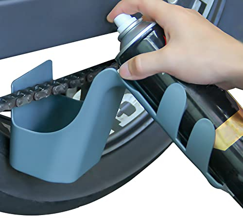 Towwoo Werkzeug für die Reinigung der Motorradkette, Werkzeug zur Aufbewahrung von Öl, Spritzschutz für Fahrrad, Motorrad, Waschkette, Werkzeug gegen Spritzwasser, Öl zum Sammeln von