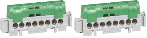 Legrand 4832 Bornier de terre 8x16mm2 (Lot de 2)