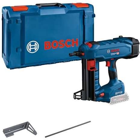 Bosch Professional 18V System BITURBO Akku Betonnagler GNB 18V-38 (max. Nagellänge 38 mm, inkl. 1x Ausdrückstift, 1x Befestigungshaken, inkl. XL-BOXX, ohne Akku/ Ladegerät)