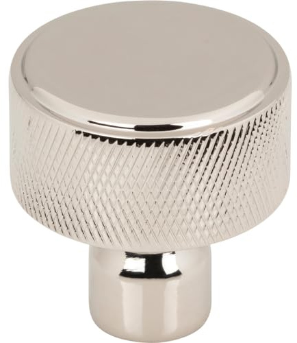 Top Knobs Garrison Knob 1 1/4 Inch Polished Nickel