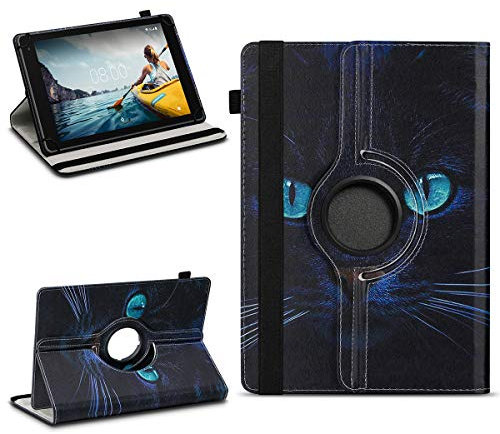 Tablet Schutzhülle kompatibel mit Medion Lifetab E10714 P10752 E10702 P10710 P10612 P10752 P9701 E10604 P10603 E10714 P10606 P10602 Hülle Tasche 360° Drehbar Universal Case