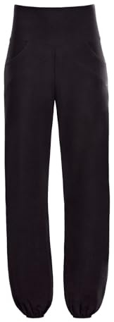 WINSHAPE Damen Functional Light and Comfort Wide Leg Pants Cul102lc Lässige Hose, Schwarz, XXL EU