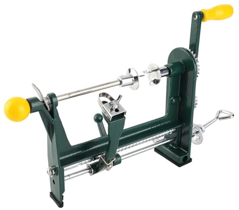 Fockety Pelador de Manzanas, Pelador de Manzanas de Acero Resistente Inoxidable, Rápido, de Multifunción Para y Papas
