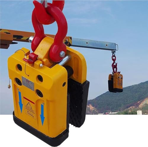 DUANHOZ Abrazadera Ajustable para Piedra, Abrazadera de elevación de Granito de Alta Resistencia para losas de Piedra, Apertura Ajustable, soporta hasta 1000 kg, Ideal para el ma