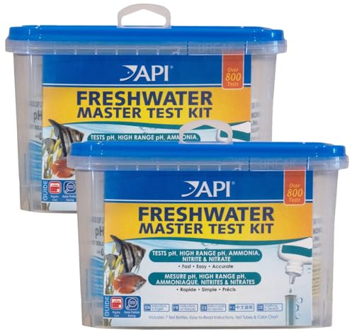 API 800 Test Freshwater Aquarium Water Master Test Kit (Pack of 2)