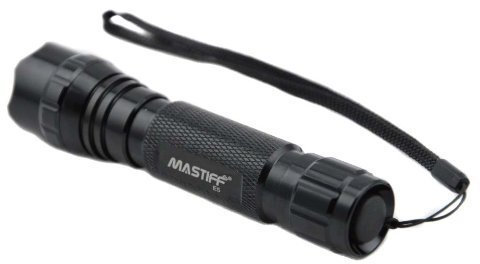 Mastiff E5 3 W 395 nm UV-radiations LED UV-Lampe schwarz Taschenlampe