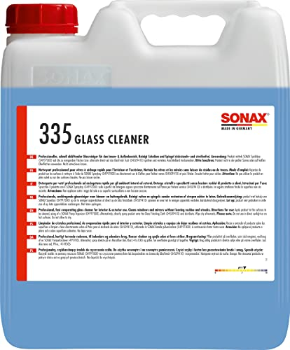SONAX PROFILINE Glass Cleaner (10 Liter) Glasreiniger für den Innen- und Außenbereich für den professionellen Einsatz | Art-Nr.03356000