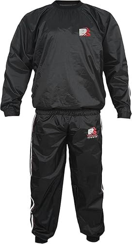 Belicon Sports Premium Qualität Saunaanzüge für Damen und Herren, wasserdicht, reißfest, für Gewichtsverlust, Sport, Laufen, Boxen und Fitness-(2XL) Hergestellt aus 100% Polyester