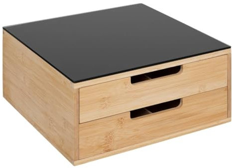 5five - porte-capsules blackbamboo 2 tiroirs beige