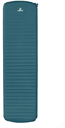 outdoorer Trek Bed 2 in Grün - Ultraleicht-Isomatte selbstaufblasend, 5 cm dick, kleines Mini-Packmaß, faltbar - ideale selbstaufblasbare Trekking Isomatte und Campingmatte