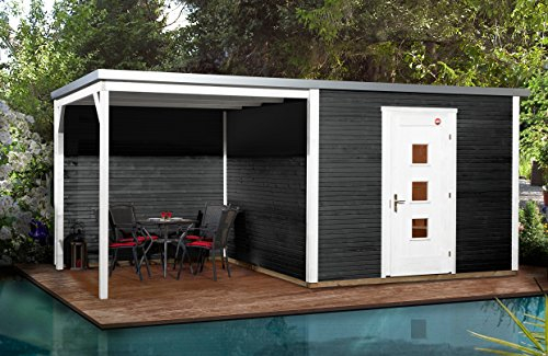 weka Designhaus wekaLine 413 B Gr.2, anthrazit, 45 mm, ET, Anbau 300 cm