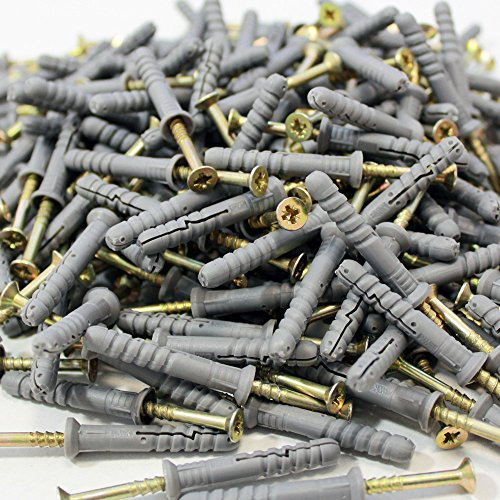 Impact Dowels 8 x 80 - 800 Pieces Nail Dowels Cross Slot Pre-Assembled