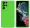 Cadorabo Hülle kompatibel mit Samsung Galaxy S22 Ultra Schutzhülle TPU Silikon Case Liquid Design mit Kameraschutz Slim Kratzfest Weiche Gummi mit Rundumschutz Case Hülle für Galaxy S22 Ultra in Grün