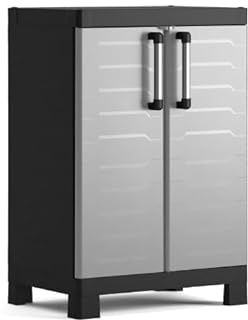 Keter Detroit Mobile base grigio chiaro - compatto, sottile ed estremamente resistente per uso esterno