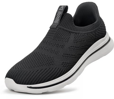 ODCKOI Baskets Hommes Mains-Libres Slip on Chaussures de Sport Légères | Chaussure en maille respirante sans lacets offrant un confort optimal et une grande flexibilité au quotidien