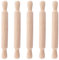 GBACHOOSE 5 Pcs Wooden Rolling Pin, 40x4cm Wooden Dough Roller, Blank Wood Rolling Pins for Pie Crust, Cookie, Pastry, Dough