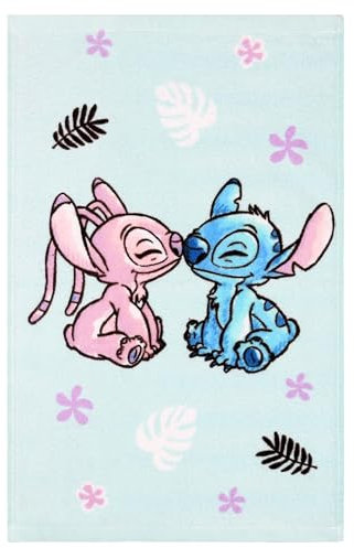 sarcia.eu Disney Angel Stitch Baumwollhandtuch, Kinderhandtuch, für Kinder 30x50 cm Oeko-TEX (B)