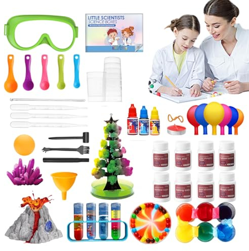 Science Experiment Kit, Science Experiment Kit Utbildningsnöje för barn | STEM Projects Science Kit Interaktiv för semesterfödelsedag Tidig utveckling Pedagogiska rol