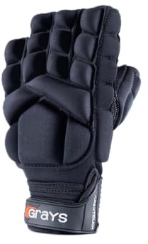 GRAYS Hockey Apex Touch Hand Protection Gloves - Black - RH M