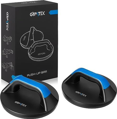 Liegestützgriffe - 2er Set Push-Up Bars - Rotierende Liegestützstangen für Fitness Krafttraining Sport - ideal für Heim-Fitnessstudio, Bodentraining, Ergonomisch & Gepolstert