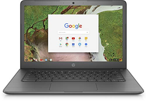 HP Chromebook 14 G5 Intel Celeron N3350, 4GB, 32GB eMMC, 14 Laptop (Renewed)