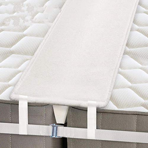 Easy-topbuy Bed Bridge Mattress Connector, Twin To King Converter Foam Filler Pad, Two Single Mattress Extender Connector Strap For Guests, Family, Hotel