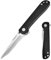 TONIFE Risingstar Klappmesser Outdoor Messer mit Taschenclip, 8Cr14MoV Klinge und G10 Griff für Kleine Messer Camping Messer (Schwarz + Satin)