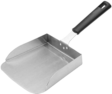 Alipis Espátula Inoxidable Multiusos Para Comida Pala De Transferencia Para Patatas y Utensilio De Cocina Práctico y