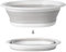 Collapsible Washing Up Bowl, Portable Wash Basin Silicone Plastic Basket Multipurpose Outdoor Travel Basin Camping Sink, Space Saving Folding Washtub (5L)
