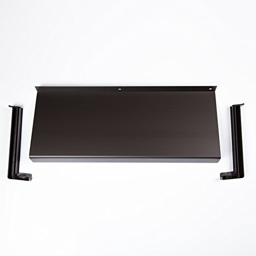 Hochwertige Fensterbank aus Aluminium, braun 1000 x 150 mm