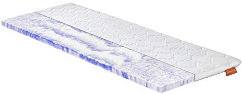 sleepling Gel Topper 140x200cm, Höhe 6 cm, Matratzentopper Gelschaum, orthopädische Matratzenauflage für alle Matratzen und Betten, Geltopper 140 x 200, Made in EU
