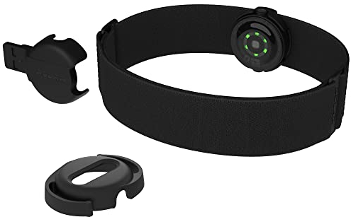 Polar OH1 - Sensor de Pulso óptico Resistente al Agua con Clip sujeción para Gafas natación - Versión Nueva, Brazalete con Tecnología Bluetooth Smart y Ant+ (Negro)