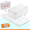 RUGUIES MAX Mattress- Colchón Cuna Viaje 120x60cm para Máximo Confort-Colchón Viscoelástica Plegable, Portátil y Reversible- Colchoneta Suelo para Bebés- Alfombra Acolchada para Niños. Oeko-Tex