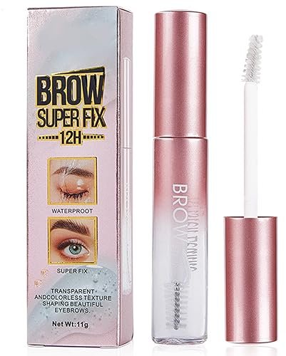 Natural Eyebrow Setting Gel,Brow Gel Clear,Long Wearing Brow Glue Swift & Non-Stick
