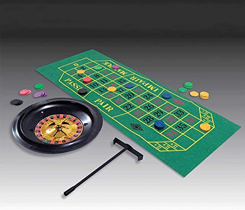 CFDZCP 10-Zoll-Roulette-Rad, Brettspiel for Erwachsene Mit Freizeitspaß, Perfekt for Spielen Oder for Partys Zu Hause