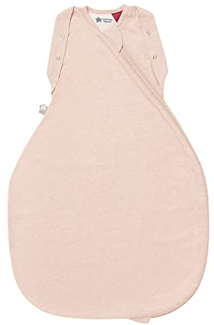 Tommee Tippee Saco de Envolver, 3-6 m, 1,0 TOG para 20-24 °C, Saco de Dormir Rubor, Tela Suave Rica en algodón, diseño de Desarrollo Saludable de la Cadera, Cremallera de Abajo a Arriba