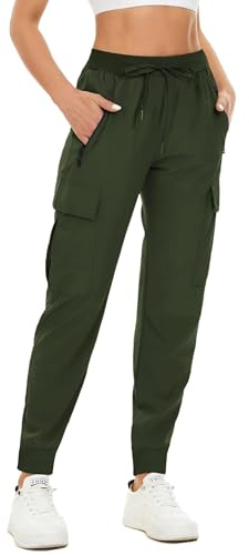 SMENG Womens Quick Dry Trousers Joggers Sports Running Pants Outdoor Workout Hiking Sweatpants
