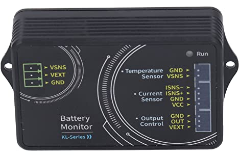 KL140F Batteriewächter, 400A, 0-120V, Wireless-Spannungsstrom-Messmodul mit Bluetooth, ABS-Messing