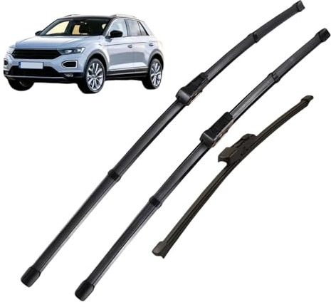 BAydog Scheibenwischer Scheibenwischerblätter Vorne Und Hinten Für VW T-ROC 2017–2023, 26+20+13 Autoscheibenwischer