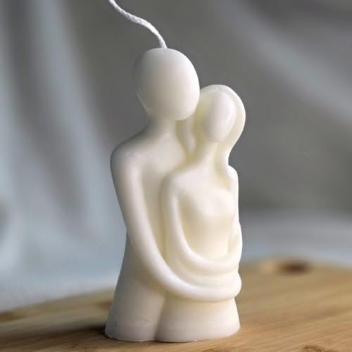 Candele a pilastro, candele battesimali, candele speciali (coppia bianca)