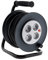 Enrouleur H05VV-F 4 prises 3G1,5mm² 25m + coupe-circuit - Gris - Zenitech